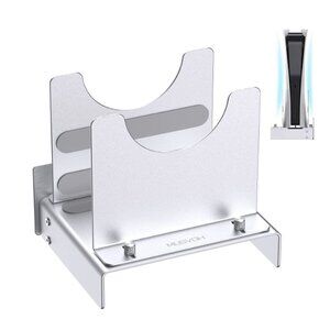 PS5 Wall Mount Bracket with Adjustable Clamp Secure Aluminum Alloy Mount for PS5